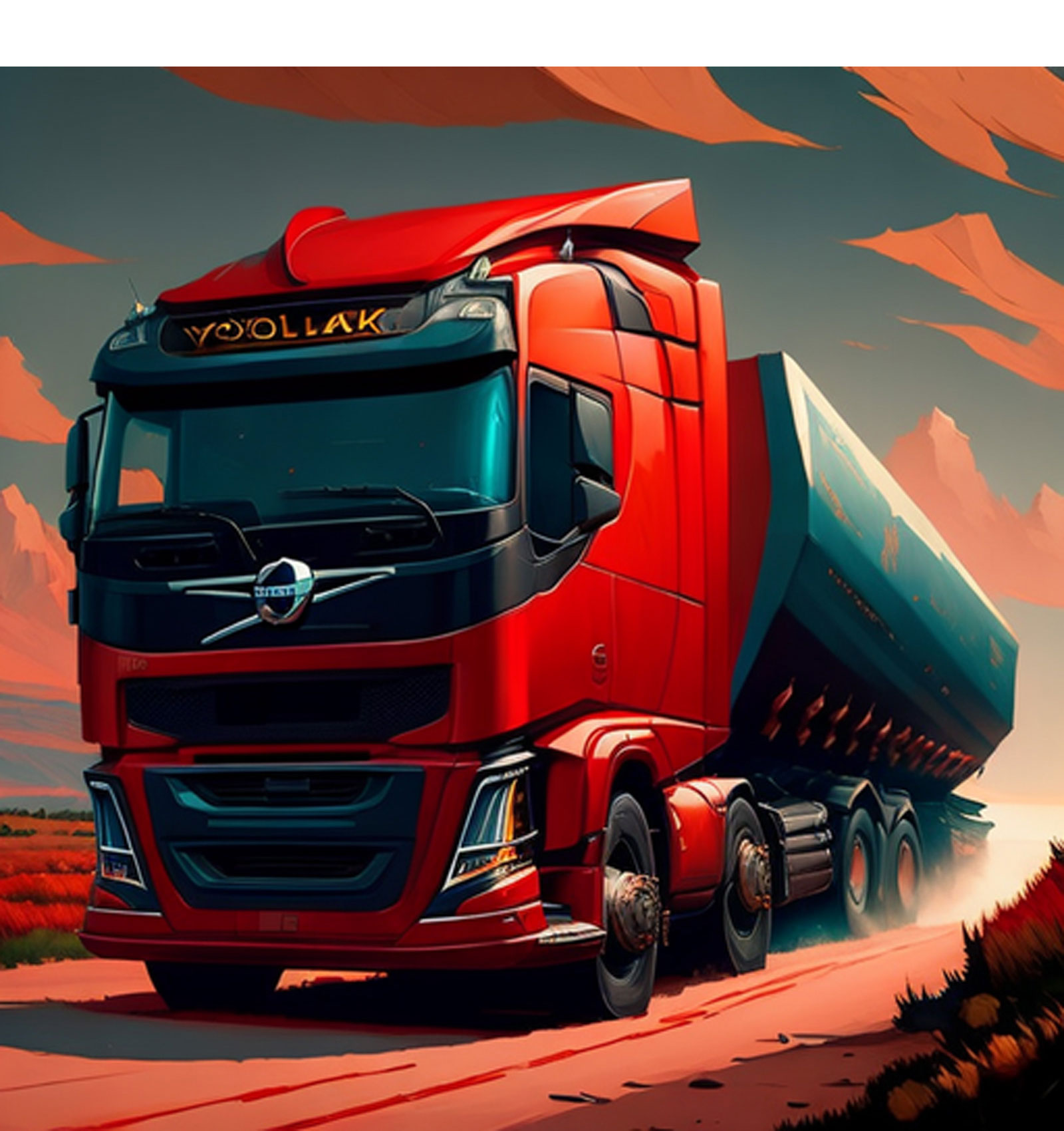 Najam profesionalnog vozača za tegljač s poluprikolicom